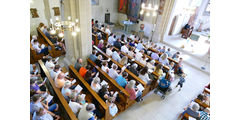 Ökumenischer Einschulungsgottesdienst in St. Crescentius (Foto: Karl-Franz Thiede)